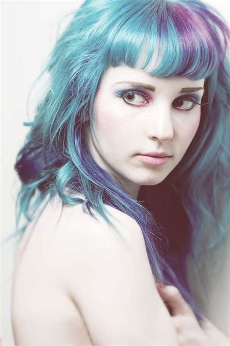 Blue Hair Make Up Purple Hair Tumblr Light Purple Hair Candy Hair