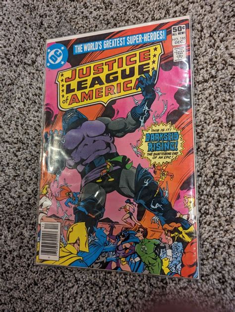 Justice League Of America 185 1980 Dc Comics Darkseid Appearance