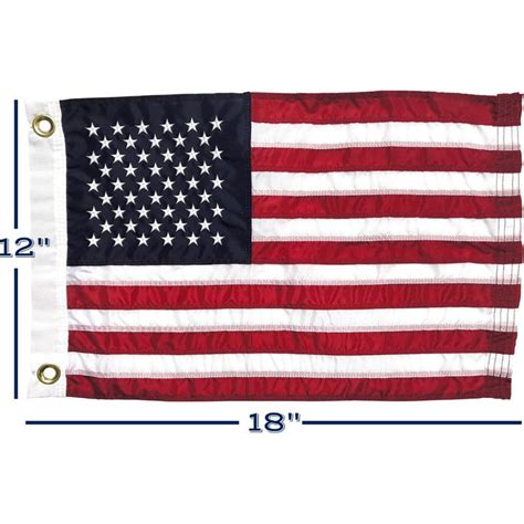 12x18 American Flag Made In Usa Finelineflag