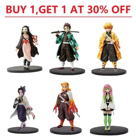 Demon Slayer Action Figures Zenitsu Tsuyuri Inosuke Tanjiro Nezuko Doll