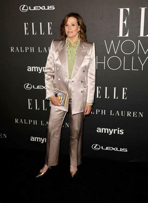 Sigourney Weaver At 2nd Annual Academy Museum Gala Afterparty In West