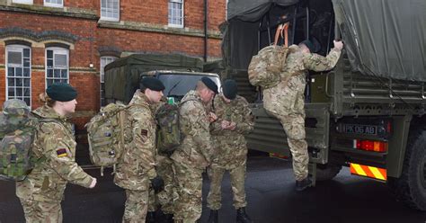 Coronavirus British Army Puts 20000 Troops On Standby To Deal With