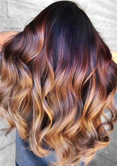 Fall Hair Color Haarfarben Für Den Herbst Einzigartige