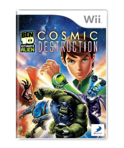 Ben 10 Ultimate Alien Cosmic Destruction Wii Usado Europeu Fenix