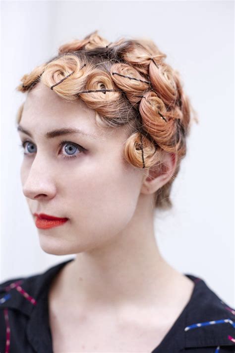 How To Do Pin Curls — Step 11 Brush Out Your Hair Pin Curl Hair How