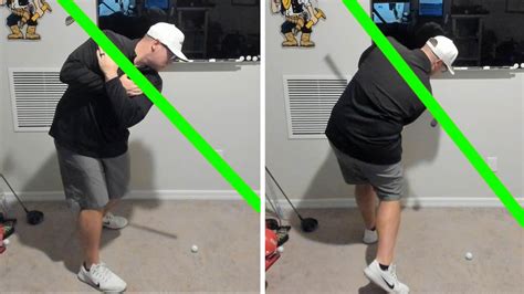 How To Tilt The Shoulders In The Golf Swing Backswing Downswing