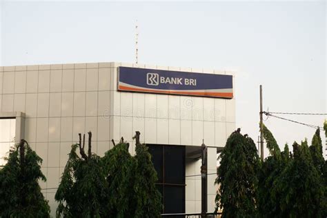 Surakarta Indonesia December 20 2021 An Office Building Of Bank