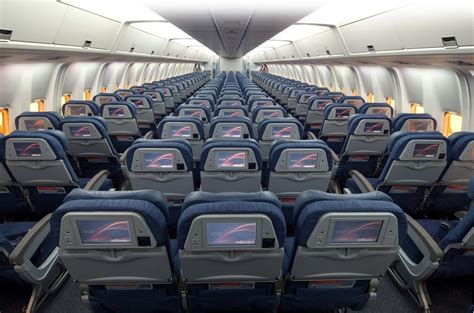 American Airlines Economy Class Seat In Boeing 767 300 Aircraft