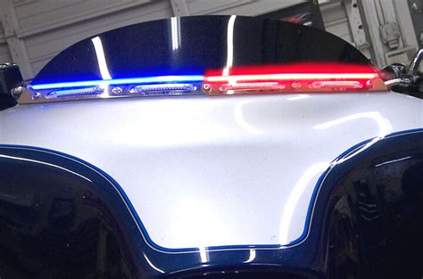 If you are looking for marine grade led light bars, then this is an economical option for you to try. Police Motorcycle Windshield Emergency LED Light Bar