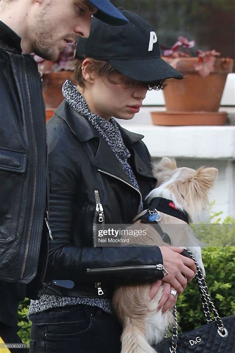 George Barnett And Pixie Geldof Are Seen Leaving Her Home With A News Photo Getty Images