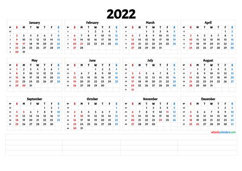 Skyline Calendar 2022 Printable Word Searches