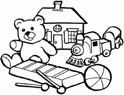 Coloring Toys Pages Toy Box Printable Getcolorings