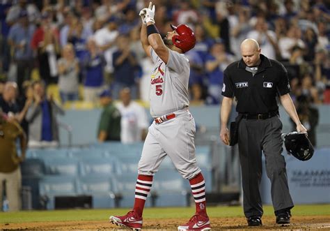 Albert Pujols Is Fourth Player To 700 Home Runs The New York Times
