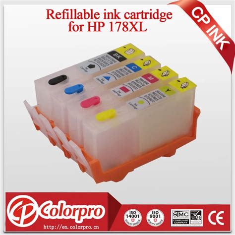 Refillable Ink Cartridge For Hp178 For Hp Photosmart 5510 6510 7510