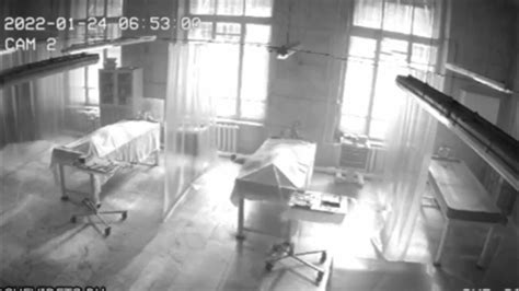 Dead Man Wake Up In Morgue Russia Cctv Youtube