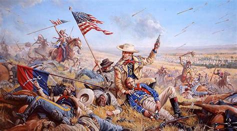 The Battle Of The Little Bighorn Custers Last Stand Aberdeen Street