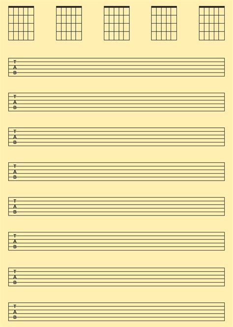 Printable Blank Music Sheets