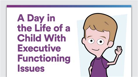 A Day in the Life of a Child With Executive Functioning Issues | Executive functioning issues 