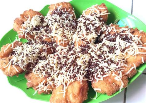 Resep Pisang Goreng Pasir Crispy Cokelat Keju Oleh Indah Lai Fo Shang