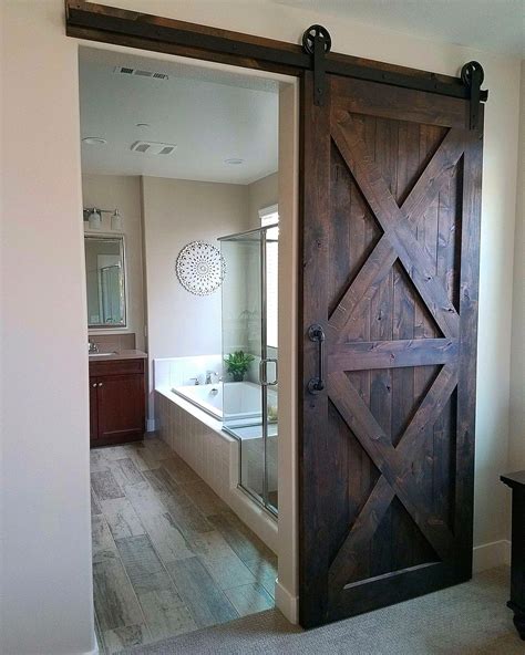 3 interiorbarndoors rustic bathroom designs rustic bathrooms interior sliding barn doors