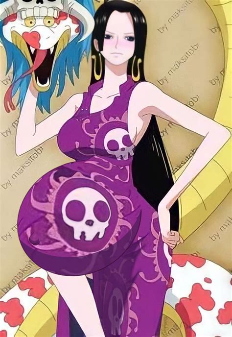 Boa Hancock Showing Off Her Big Pregnancy Multiple By Cneythanex On