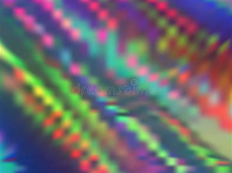 Blurred Hologram Texture Gradient Wallpaper Stock Illustration