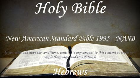 English Audio Bible Hebrews Complete New American Standard Bible