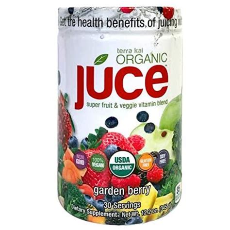 Terra Kai Organics Super Fruit And Veggie Vitamin Blend Juice Powder