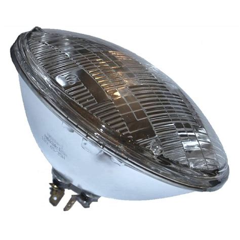 7 round halogen sealed beam glass headlight headlamp light bulb 6006 6v 6 volt ebay