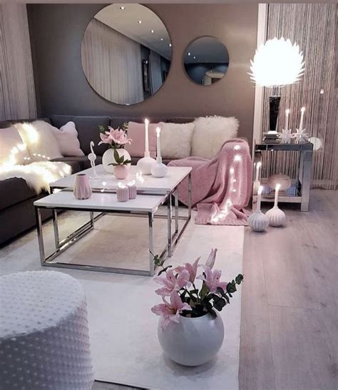Take this modern apartment for example. +18 Outrageous Grey and Pink Living Room Ideas Decor Tips ...