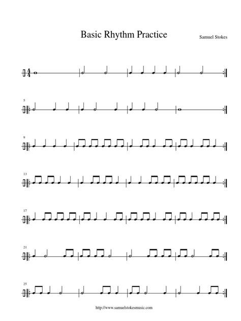 4 4 Basic Rhythm Practicemuspdf