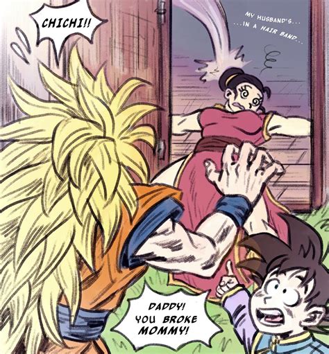 When Chi Chi Meet Ssj Goku Dragon Ball Super Manga Anime Dragon Ball Goku Dragon Ball Artwork