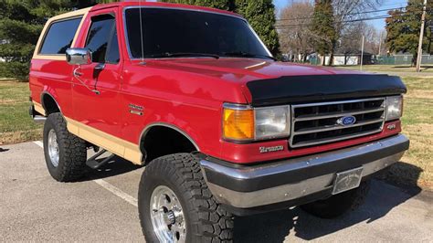 1990 Ford Bronco Eddie Bauer Edition At Indy 2021 As W214 Mecum Auctions