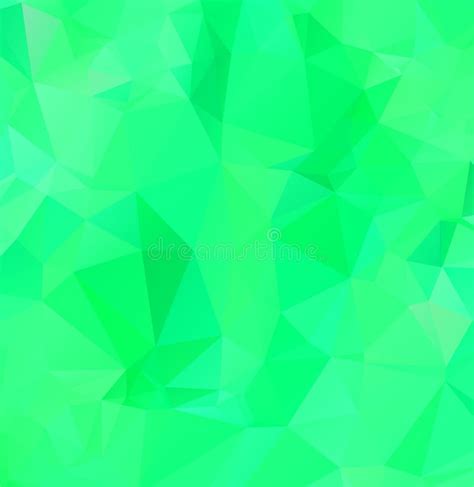 Abstract Multicolor Emerald Green Background Vector Polygonal Design