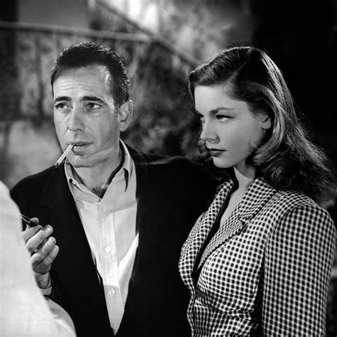 Humphrey Bogart Lauren Bacall Production Still Th Century Man