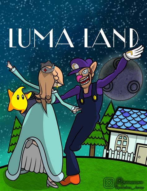 Mario Galaxy Luma Land By Pinkglorymlp On Deviantart