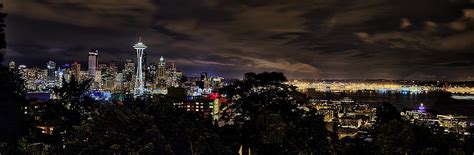 Kerry Park Night View Photograph By James Heckt Fine Art America