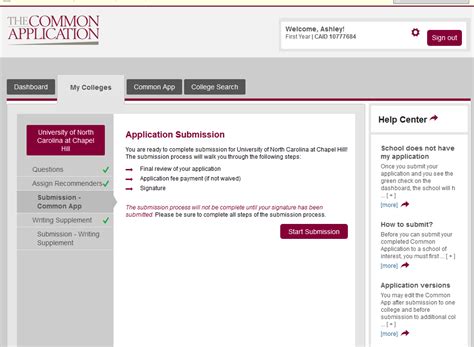 You'll then be asked to select the supporting reason for your fee waiver and sign the request digitally. UNC Admissions Blog