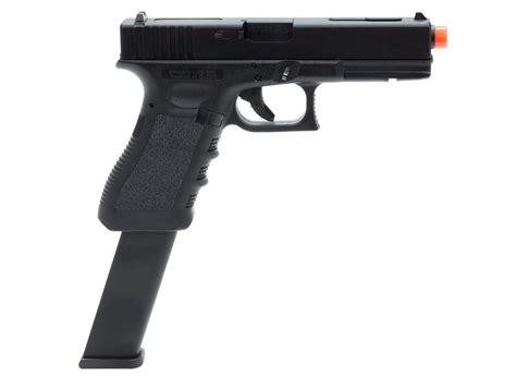 Glock G18c Gen3 Gbb Airsoft Pistol Extended Mag Airgun Depot