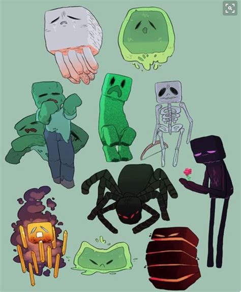 Pin By Andrea On Minecraft Minecraft Mobs Minecraft Drawings