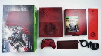 Xbox One S Gears Of War 4 Console Unboxing Youtube