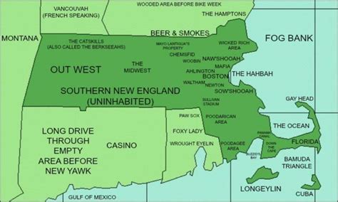 5 This Map Has A Heavy Accent In 2020 New England