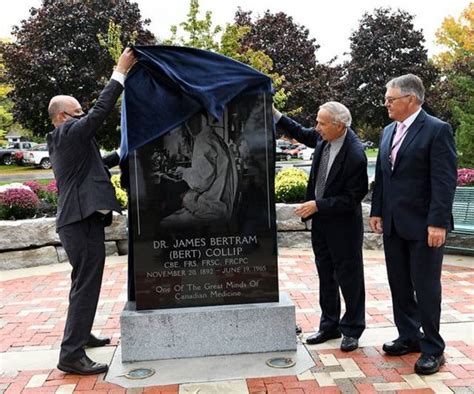 Inquinteca City Unveils New Monument In Honour Of Dr James Bertram Collip