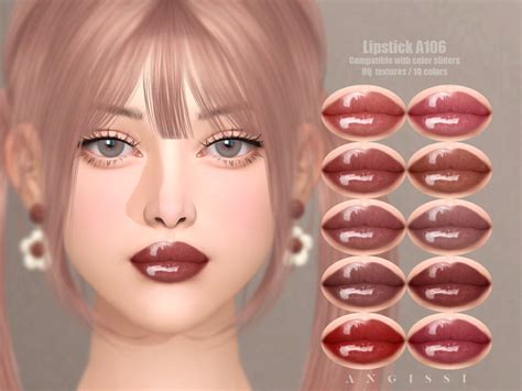 The Sims Resource Lipstick A106