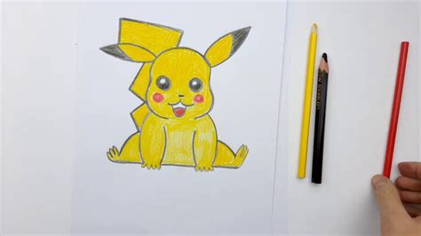 How To Draw Pikachu Easy Step By Step Draw Pokemon Cute