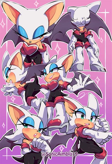 💖sonic Artist 💖 On Twitter Rouge The Bat Sonic Fan Characters Sonic Art