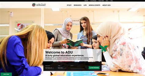 Abu Dhabi University Launches New Innovative Student Centric Website