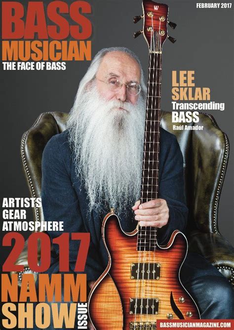 Lee Sklar Transcending Bass Bass Musician Magazine February 2017 Namm Issue Bassmusicianmag