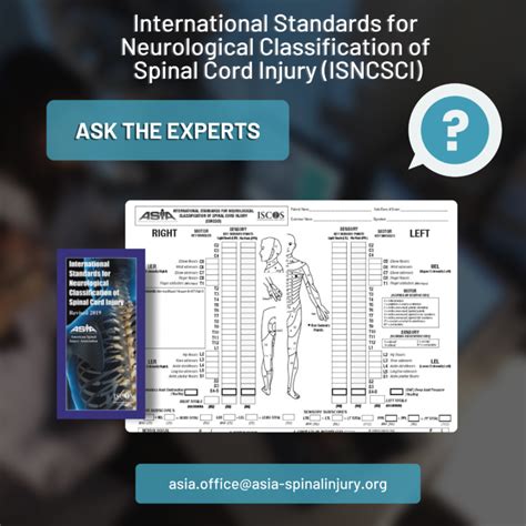 Isncsci Ask The Experts American Spinal Injury Association
