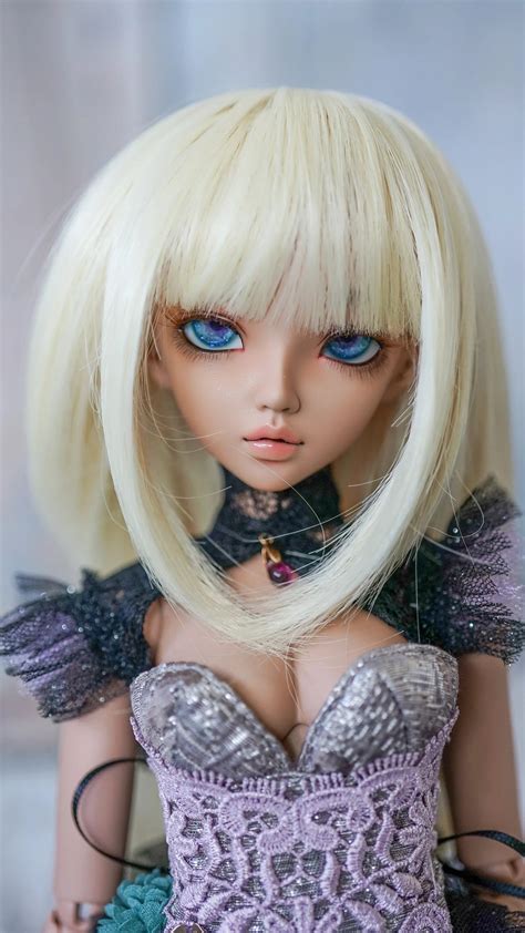 custom doll wig for minifee 1 4 bjd dolls tan caps 6 7 head size o zazou dolls